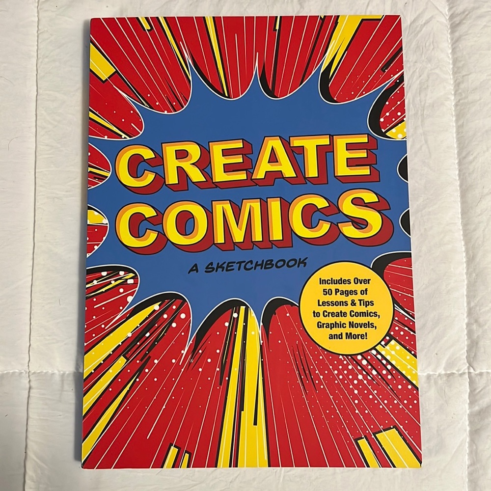 New “Create Comics” Sketchbook